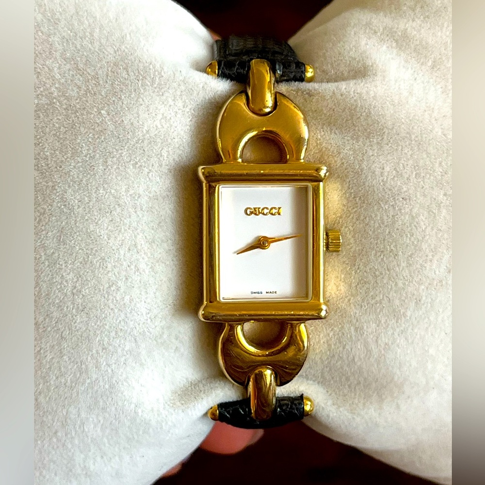 GUCCI 1800L interchangeable straps (just with back straps) - Picture 1 of 12